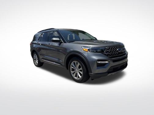 Gray Metallic 2023 Ford Explorer XLT