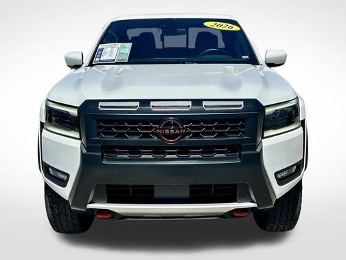Glacier White 2026 Nissan Frontier PRO-4X