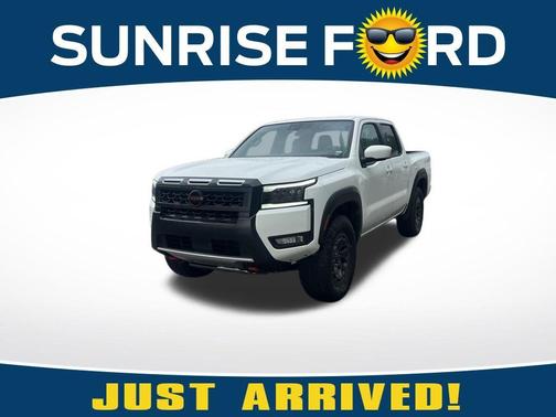 Glacier White 2026 Nissan Frontier PRO-4X
