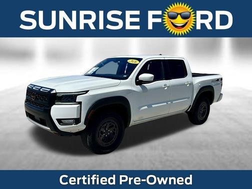 Glacier White 2026 Nissan Frontier PRO-4X