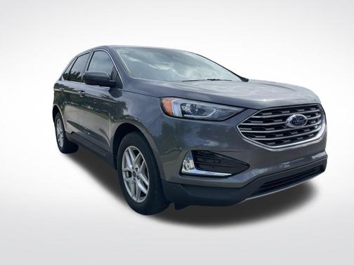 Gray 2022 Ford Edge SEL