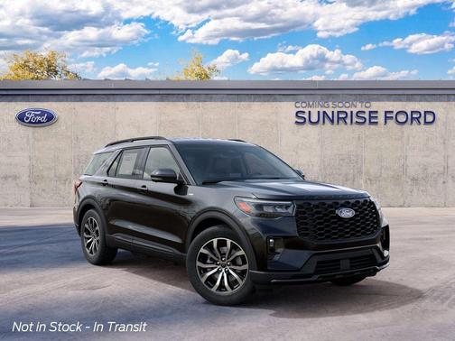 Black 2027 Ford Explorer ST-Line