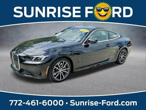 Black Sapphire Metallic 2025 BMW 430 i