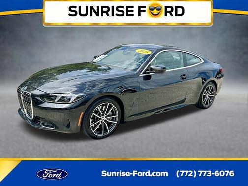 Black Sapphire Metallic 2025 BMW 430 i