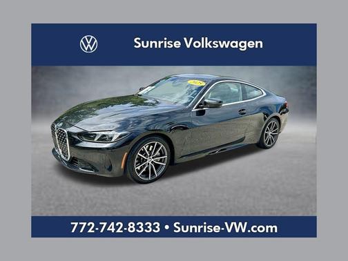 Black Sapphire Metallic 2025 BMW 430 i