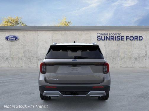 Gray 2026 Ford Explorer Platinum