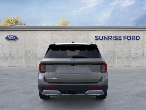 Gray 2026 Ford Explorer Platinum