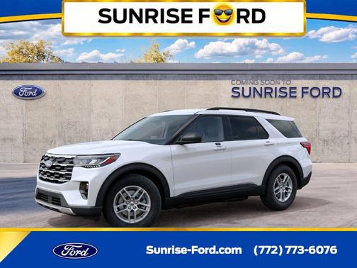 White 2027 Ford Explorer