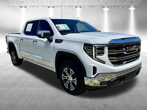 Summit White 2024 GMC Sierra 1500 SLT