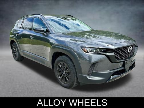 Machine Gray Metallic 2025 Mazda CX-50 Hybrid Premium Package