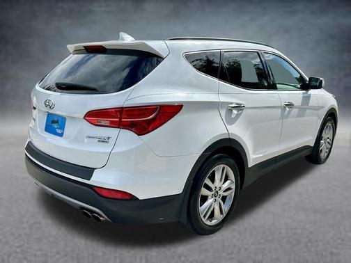 Frost White Pearl 2015 Hyundai Santa Fe Sport 2.0L Turbo