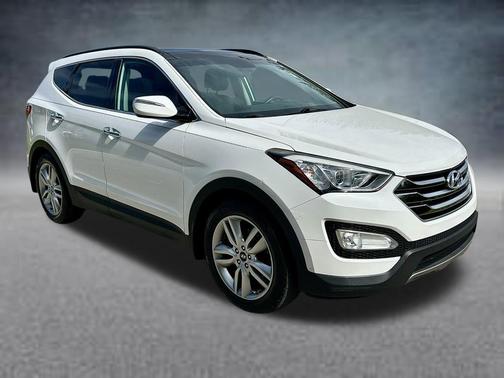 Frost White Pearl 2015 Hyundai Santa Fe Sport 2.0L Turbo