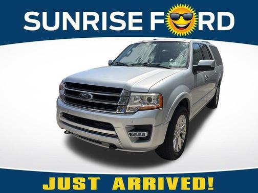 Ingot Silver 2017 Ford Expedition EL Limited