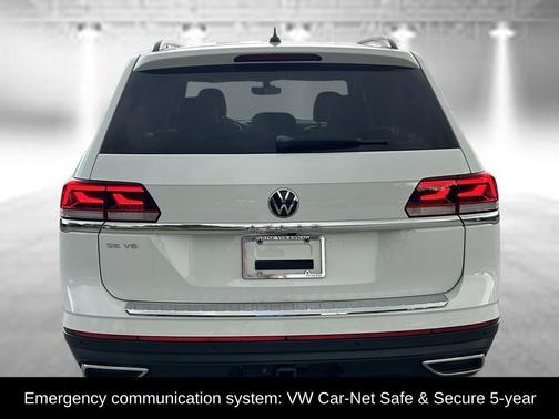 Pure White 2023 Volkswagen Atlas 3.6L SE w/Technology