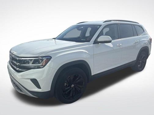 Pure White 2023 Volkswagen Atlas 3.6L SE w/Technology