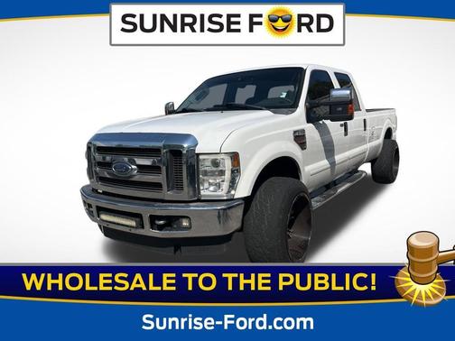 White 2008 Ford F-250 XLT
