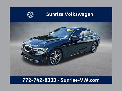 Jet Black 2019 BMW 330 i