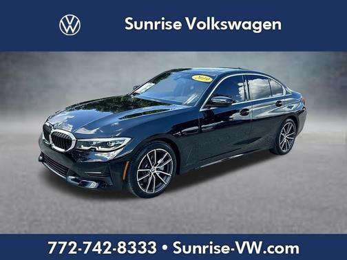 Jet Black 2019 BMW 330 i