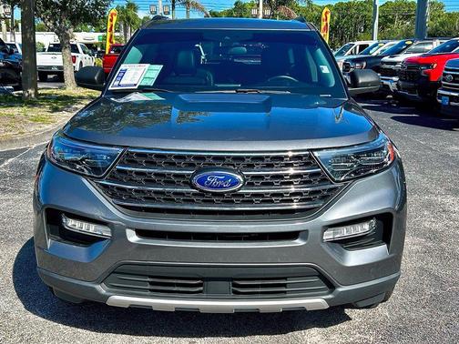 Gray Metallic 2024 Ford Explorer XLT