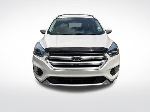 White Platinum Clearcoat Metallic 2019 Ford Escape Titanium