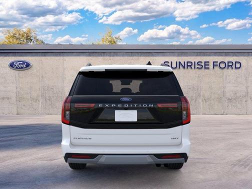 White Metallic 2026 Ford Expedition Max Platinum
