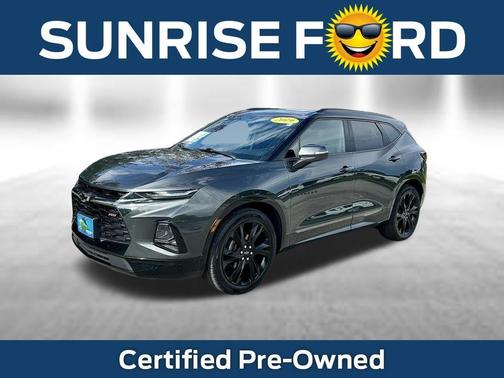 Nightfall Gray Metallic 2019 Chevrolet Blazer RS