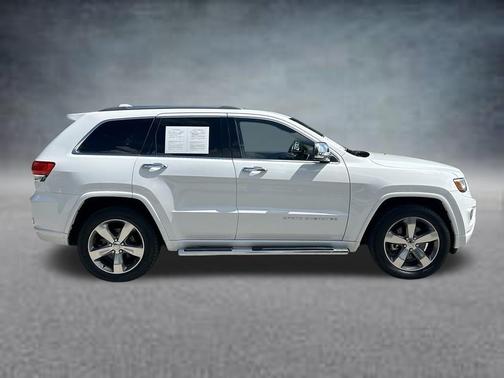 Bright White Clearcoat 2015 Jeep Grand Cherokee Overland