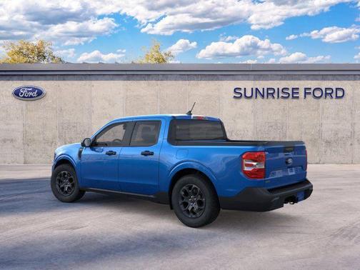 Blue 2026 Ford Maverick XLT