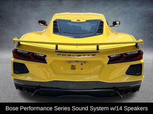 Yellow 2025 Chevrolet Corvette Stingray w/2LT