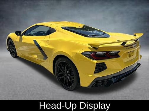Yellow 2025 Chevrolet Corvette Stingray w/2LT