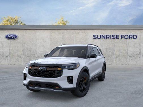 White Metallic 2026 Ford Explorer Tremor