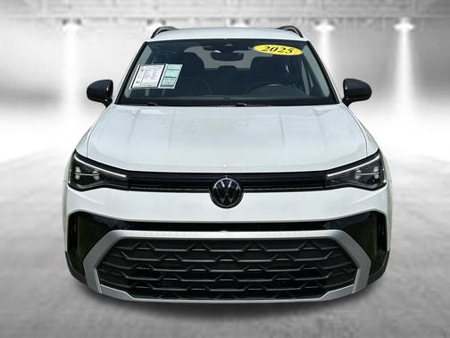 Pure White 2025 Volkswagen Taos 1.5T S