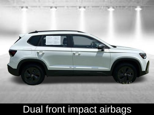 Pure White 2025 Volkswagen Taos 1.5T S