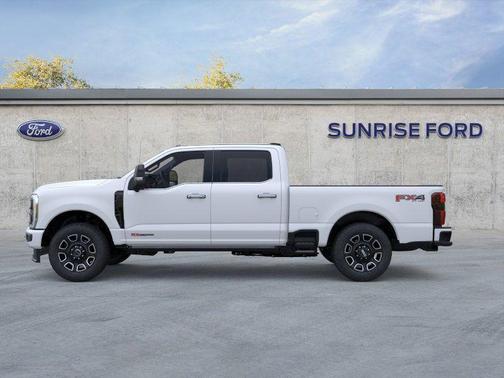 White Metallic 2025 Ford F-250 Platinum