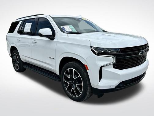 Summit White 2023 Chevrolet Tahoe RST