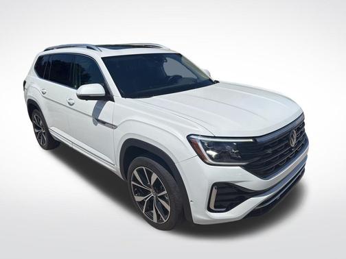 Opal White Pearl Effect 2024 Volkswagen Atlas 2.0T SEL Premium R-Line