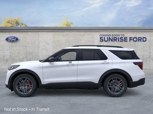White 2026 Ford Explorer ST-Line