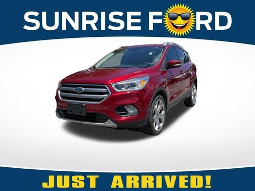 Ruby Red Metallic 2017 Ford Escape Titanium