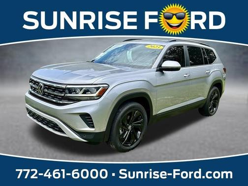 Pyrite Silver Metallic 2023 Volkswagen Atlas 3.6L SE w/Technology