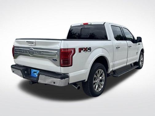 White Platinum Clearcoat Metallic 2016 Ford F-150 King Ranch
