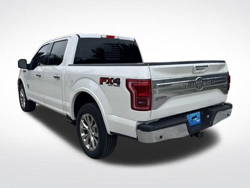 White Platinum Clearcoat Metallic 2016 Ford F-150 King Ranch