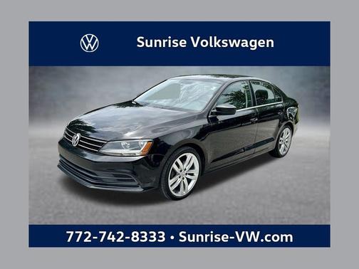Black 2017 Volkswagen Jetta 1.4T S