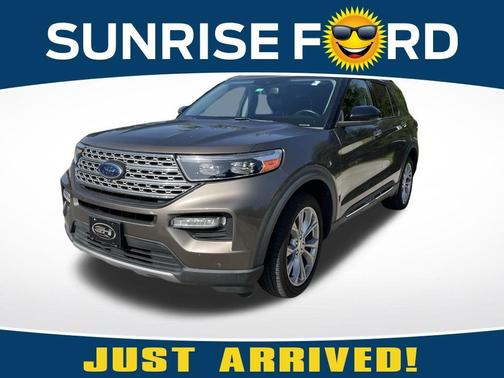 Stone Gray Metallic 2021 Ford Explorer Limited