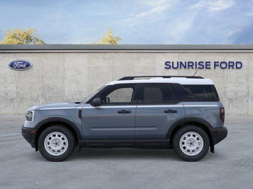 Azure Gray Metallic 2026 Ford Bronco Sport Heritage