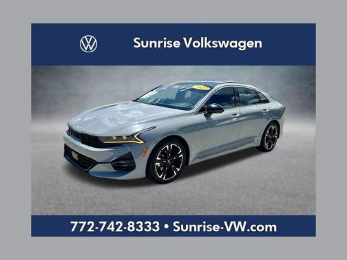 Wolf Gray 2022 Kia K5 GT-Line