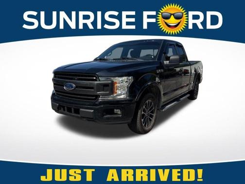 Shadow Black 2018 Ford F-150 XLT