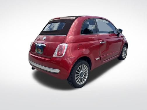 Red 2012 FIAT 500C Lounge