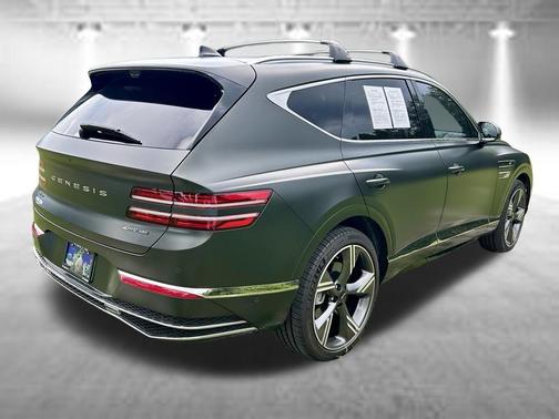 Green Matte 2025 Genesis GV80 3.5T Prestige