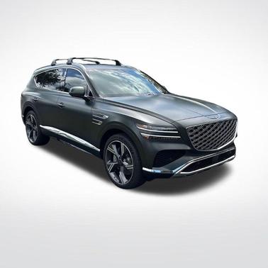 Green Matte 2025 Genesis GV80 3.5T Prestige