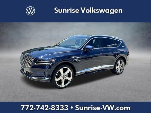 Adriatic Blue 2023 Genesis GV80 3.5T